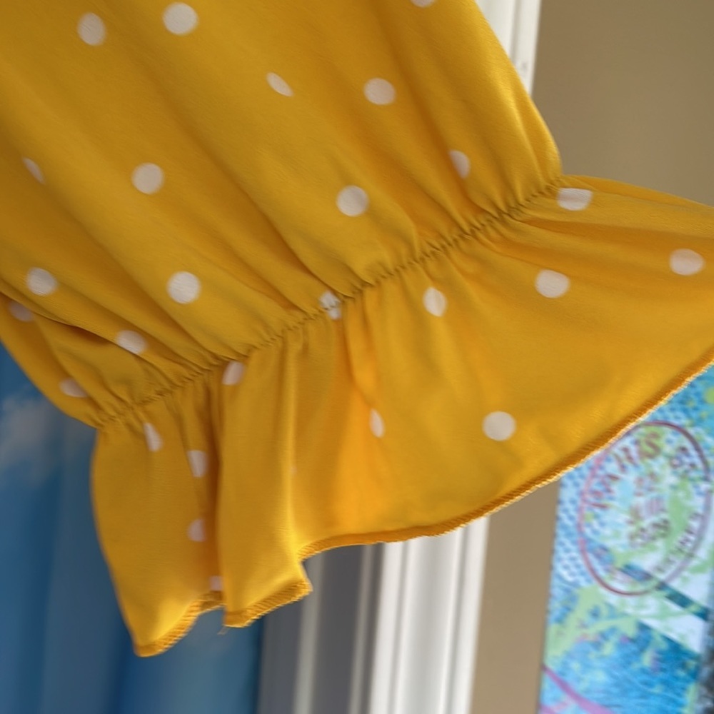 Vibrant Cato yellow top 14/16w - Picture 4 of 8